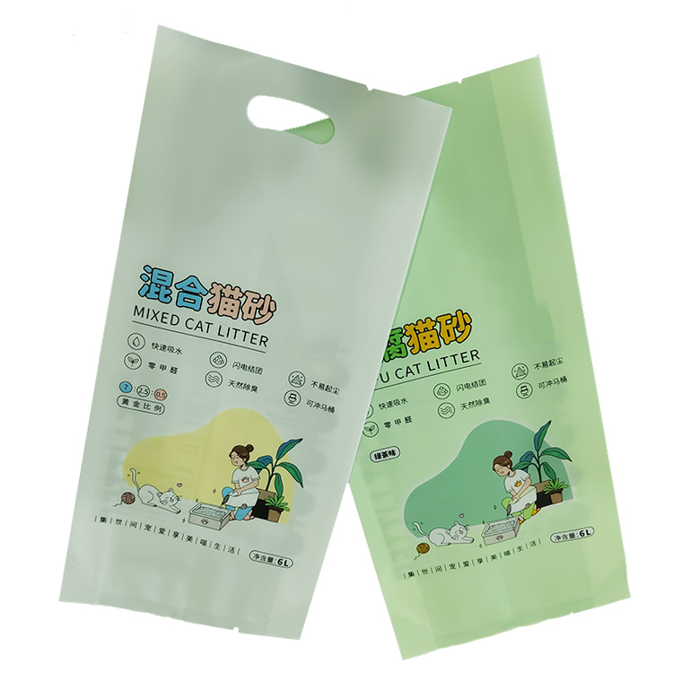 豆腐貓砂包裝袋、混合貓砂袋子
