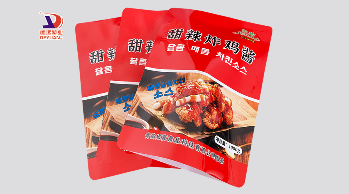 甜辣炸雞醬三邊封袋